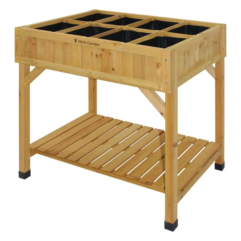 Herb Garden 8 Pockets [Natural]