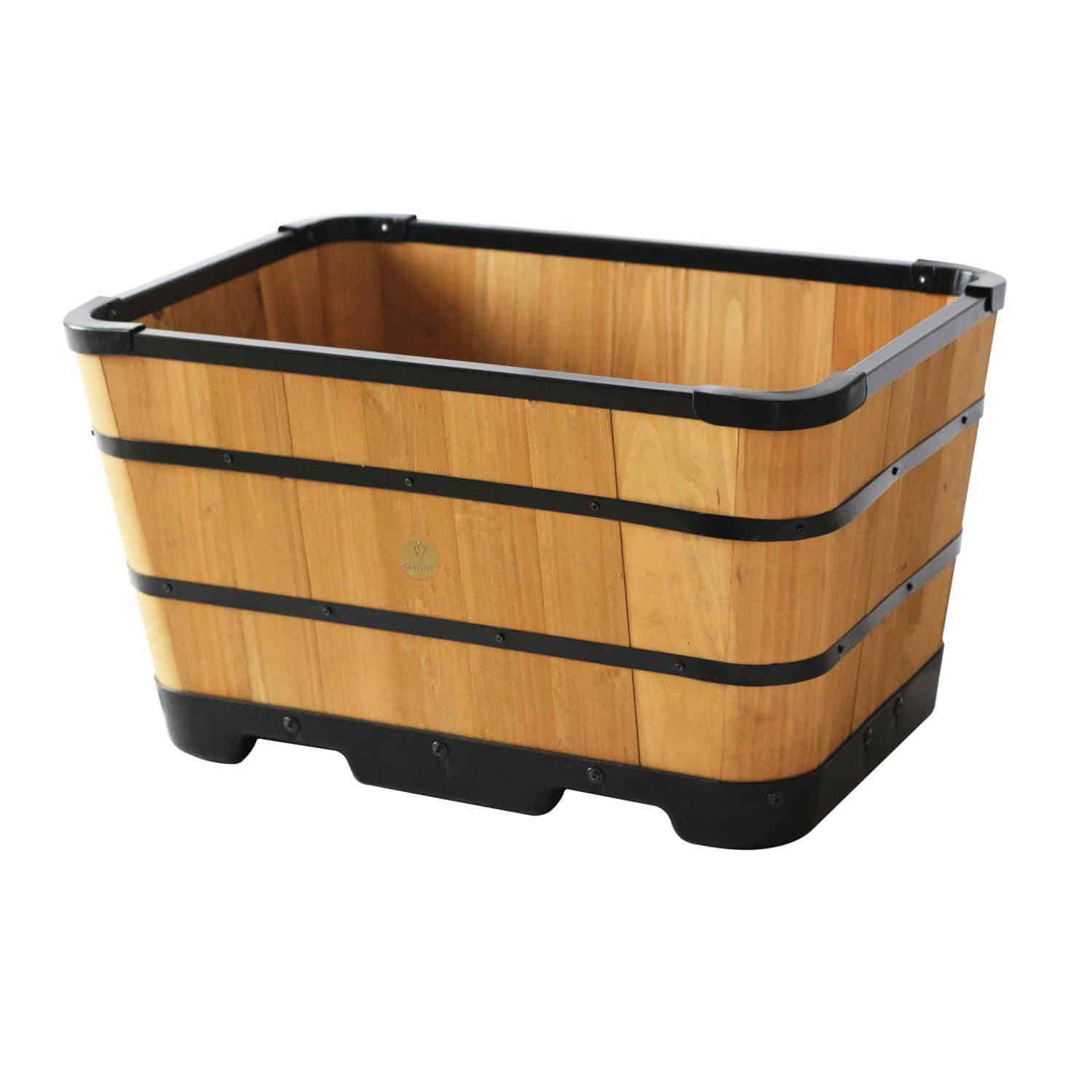 Wooden Planter Trough - 60cm - Natural - FSC 100℅